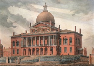 State House. Boston. 1827.