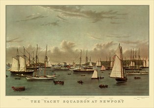 Sailboats in Harbor.