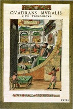 Tycho Brahe in his Observatory.