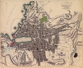 Map of Marseille.