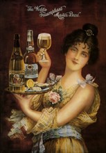 Elegant Barmaid.