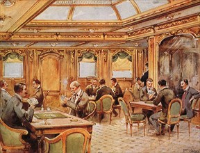 Charles Roux Card Room.