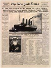 Titanic Headlines.
