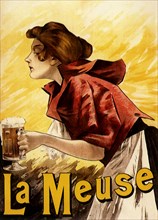 Poster for La Meuse Beer.