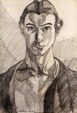 Self-portrait of Henri Gaudier-Brzeska.
