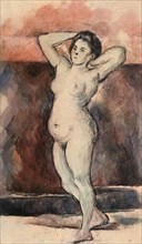 Standing Female Nude.
