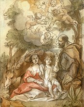 Rest on the Flight into Egypt.