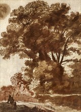 Landscape with Tree and Figure.