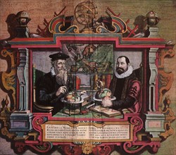 Mapmakers Gerard Mercator & Jodocus Hondius.