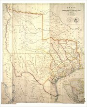 Map of Texas.