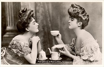 Miss Carlyle & Miss Clarke, The Gibson Girls.