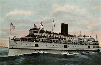 Norwich Line Ship.