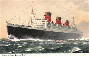 Cunard R.M.S. Queen Mary.