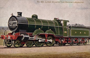 Atlantic Type Locomotive.