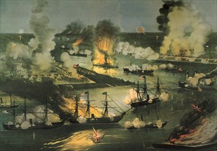The Splendid Naval Triumph on the Mississippi.