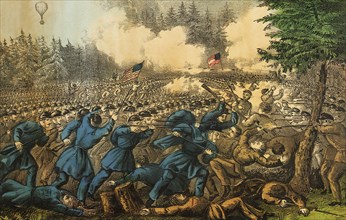 The Battle of Fair Oaks.