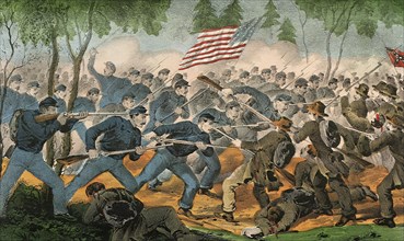Battle of Spottsylvania, Virginia.