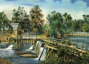 The Mill-Dam at 'Sleepy Hollow'.