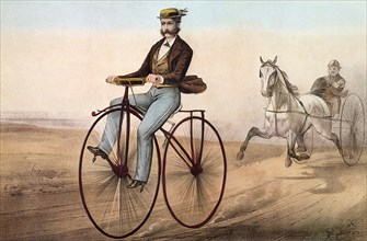 'We Can Beat the Swiftest Steed, with Our New Velocipede'.