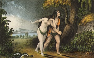 Adam and Eve Driven out of Paradise.