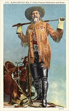 Buffalo Bill Colonel William F. Cody with Saddle.