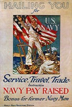 U.S. Navy  recruitment poster.