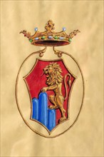 City Coat of Arms. Cupramontana. Marche. Italy