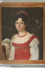 Portrait of Celeste Erard (wife of Gaspare Spontini). Casa Museo Gaspare Spontini. Maiolati Spontini. Marche. Italy