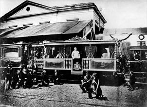 train spécial construit en 1850 pour le pape pius IX