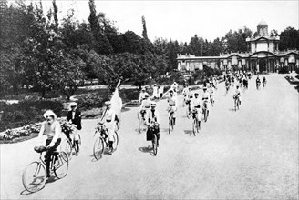 Convention cycliste bolognaise 1903, à la tête olindo guerrini