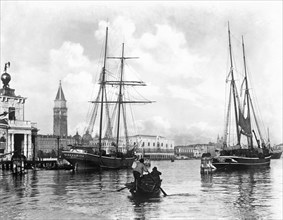 italy, veneto, venice 1800-1900