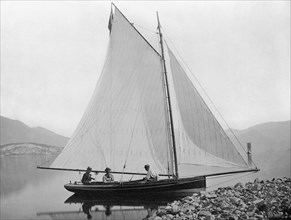 italy, lago di garda, sailng boat, cutter 1800-1900
autor: a.noack