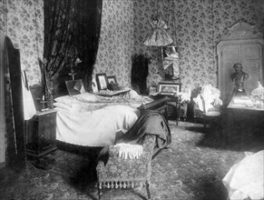 italy, lombardia, milan, the room that gave hospitality to giuseppe verdi in grand hotel et de milan 1800-1900