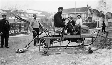 snowmobile, le trameau peroche, 1910-11