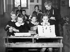 italy, school, 1940-1950