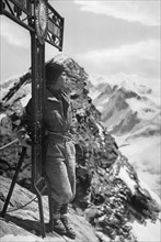 alps, monte cervino, 1941