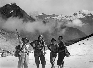 alps, climbing, 1940