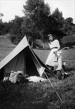 camping, 1949