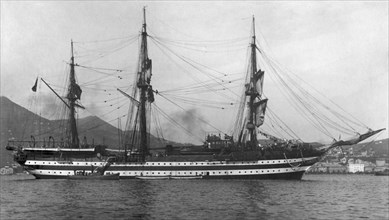 cristoforo colombo training ship, 1928