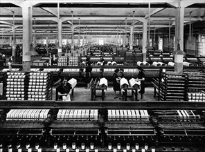 textile industry, 1940