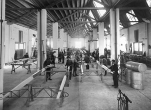 italy, friulia venezia giulia, monfalcone, aerospace industry, 1929-1930