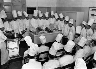 school, cooks, 1940-1950