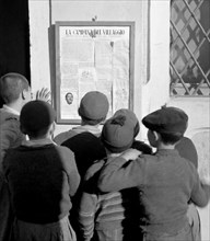 il villaggio del fanciullo, il giornale murale, marzo 1946