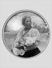 italy, gipsy woman, 1910