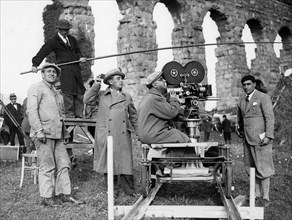 le plateau de tournage de l'armada d'azur, 1932