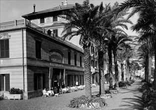 arenzano, grand hôtel arenzano et viale delle palme, 1920-1930