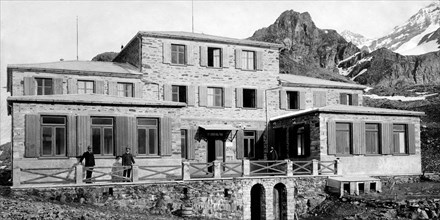 piémont, monterosa, institut a. mosso, 1900-1910