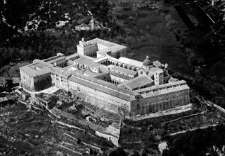 lazio, abbaye de montecassino, 1940