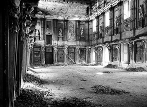 guerre, milan, palazzo reale, salle des cariatides, 1939 1945