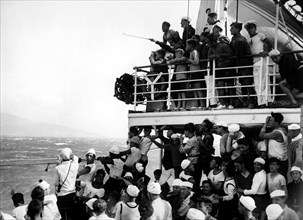 fascisme, croisière d'avant-garde dans la mer egée, 1927